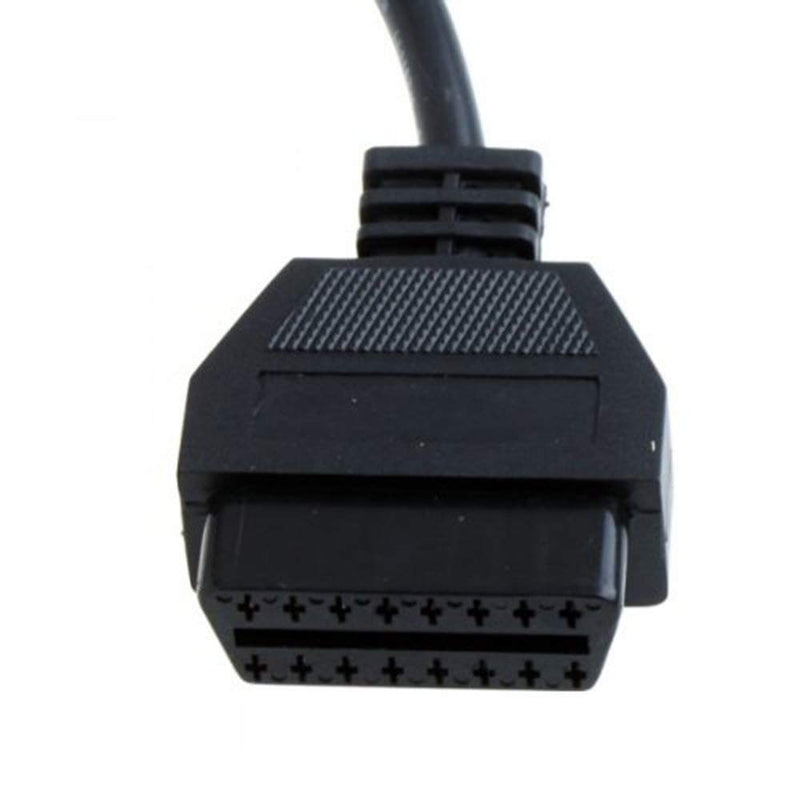 E-Car Connection 20 Pin OBD to 16 Pin Female OBD2 Diagnostic Adapter Connector Cable for KIA
