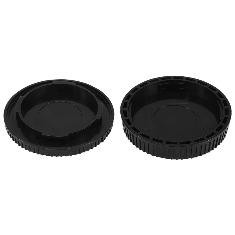 Haoge Camera Body Cap and Rear Lens Cap Cover Kit for Nikon Z Mount Camera Lens Z7II Z6II Z50 Z6 Z7 Replaces LF-N1 BF-N1