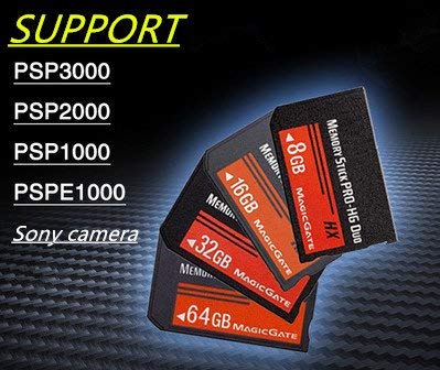 High Speed MS 16GB Memory Stick Pro-HG Duo for PSP Accessories/Camera Memory Card…