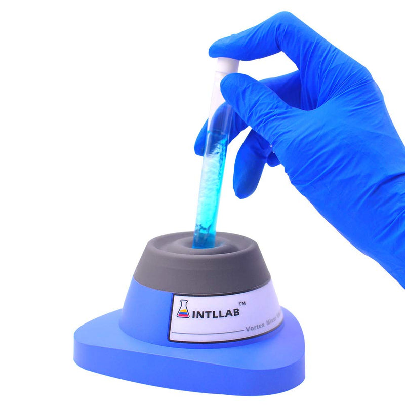 INTLLAB Lab Vortex Mixer, Touch Function Lab Vortexer, Tattoo Ink, Gel Polish, Eyelash Adhesives, Acylic Paints, Test Tubes and Centrifuge Tubes