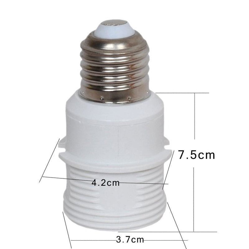 E26 to E26 Socket Extender,TWDRTDD E27/E26 to E27/E26 Lamp Holder Adapter (3Pack)