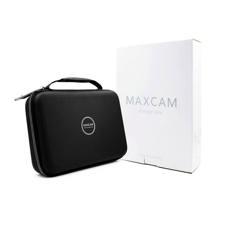 MAXCAM OM5 Case for DJI OM 5 + Magnetic Phone Clamp 2 + Grip Tripod + Fill Light Phone Clamp Large