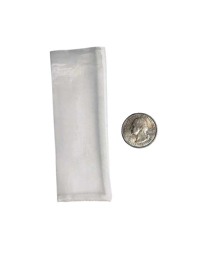 25 Micron | Premium Nylon Tea Filter Press Screen Bags | 1.25" x 4" | 10 Pack | Zero Blowout Guarantee | All Micron & Sizes Available 25 micron