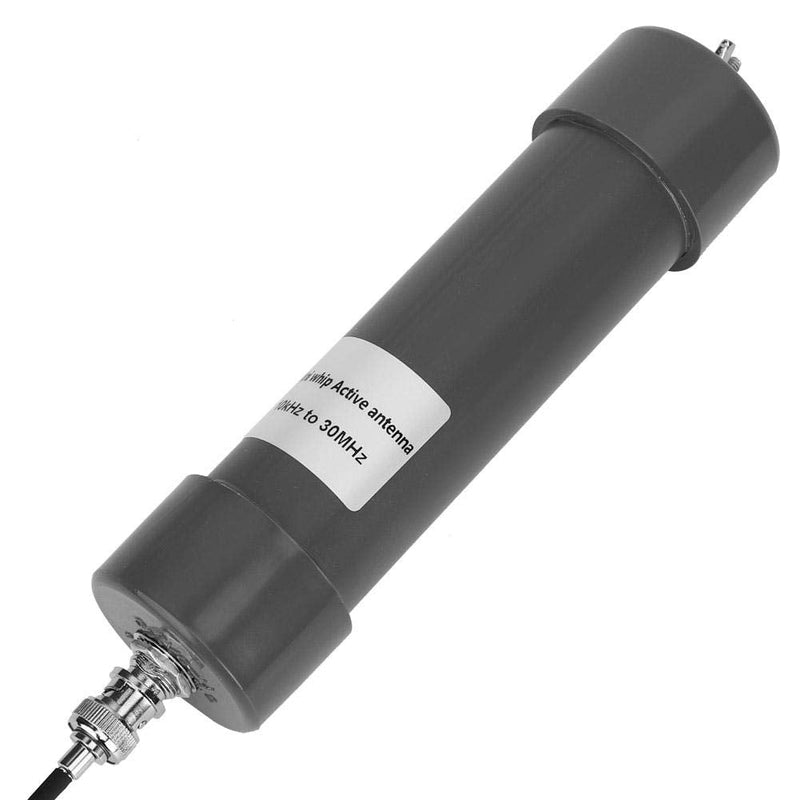 Active Antenna, 10 kHz - 30 MHz Mini Whip Active Antenna with Portable Cable for Radio Communication with Accuracy Process