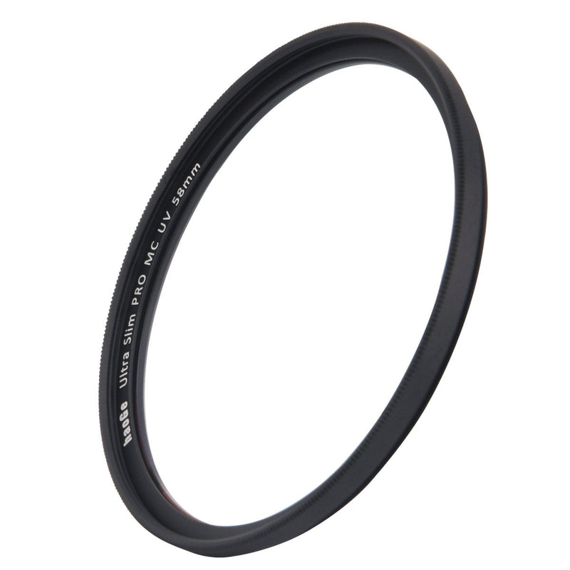 Haoge 58mm Ultra Slim MC UV Protection Multicoated Ultraviolet Lens Filter for Canon 800D 700D 200D 1300D 60D with EF-S 18-55mm f4-5.6 is, 55-250mm F4-5.6 is Lens