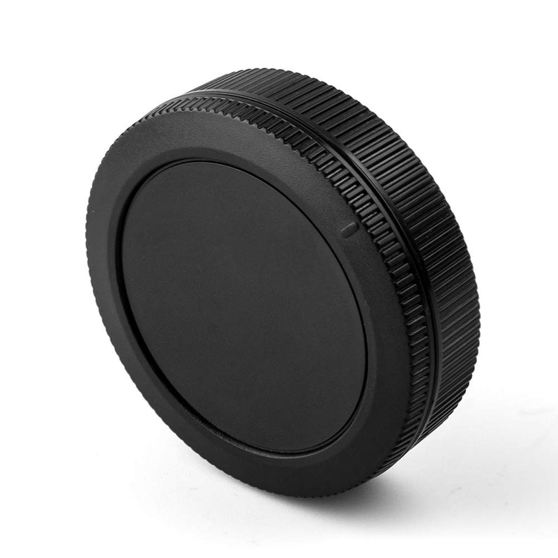 Body Cap and Rear Lens Cap Cover Replacement Set for Canon RF Mount Mirrorless Digital Camera & RF Mount Lens