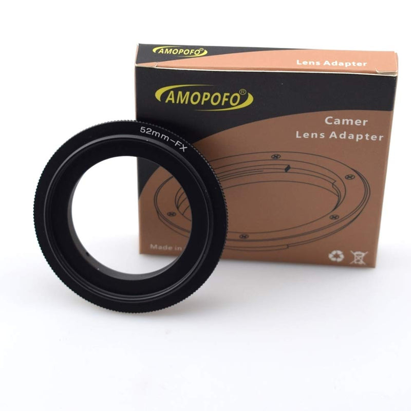 52mm to FX Lens Macro Reverse Adapter Ring for Fujifilm X Camera 52mm to FX Reverse Adapter Ring