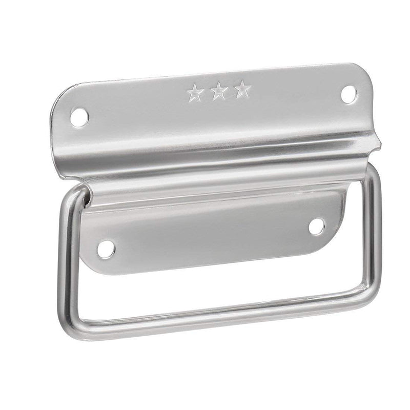 Rannb Chest Handles Stainless Steel Large Size Pull Handles for Toolbox - 2pcs