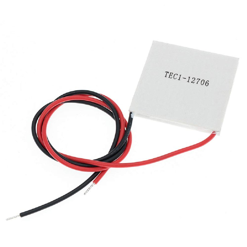 Lexiesxue 5pcs TEC1-12706 40 x 40MM 12V 60W Heatsink Thermoelectric Cooler Cooling Peltier Plate Module