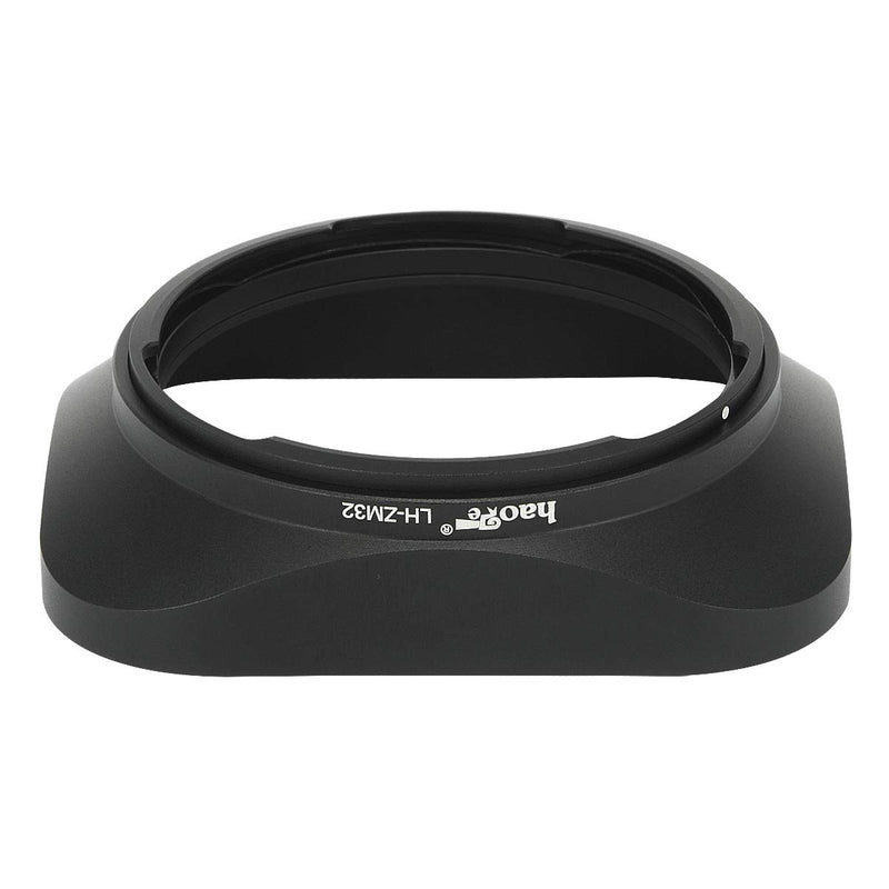 Haoge LH-ZM32 Bayonet Metal Square Lens Hood Shade Compatible with Carl Zeiss Distagon T 1.4/35 35mm f1.4 f/1.4 ZM Lens Black Square - Black