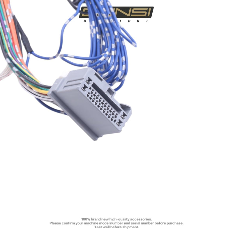 [AUSTRALIA] - DUNSIHUI 71-1729 Factory Radio Add A Subwoofer Amplifier Plug Play Wire Harness for HRV CRV Civic TSX TL Factory Radio Add Amplifier Wire Harness 711729 