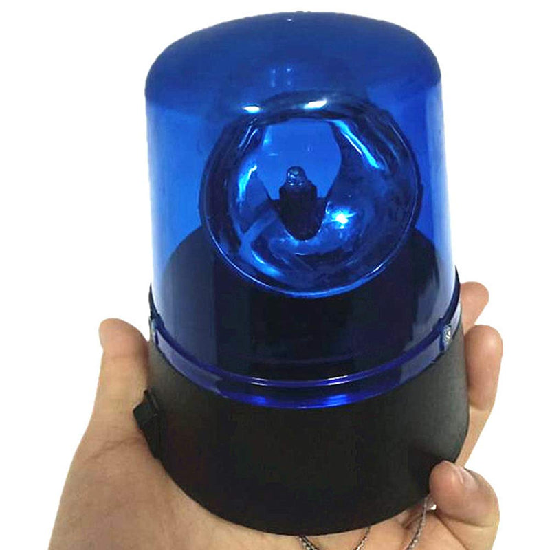 MAYiT LED Strobe Light, Disco Party Rotating Lamp DJ Flashing Stage Lights Police Car Beacon Siren Strobe Light with Switch Control for DJ Show Bar Blue