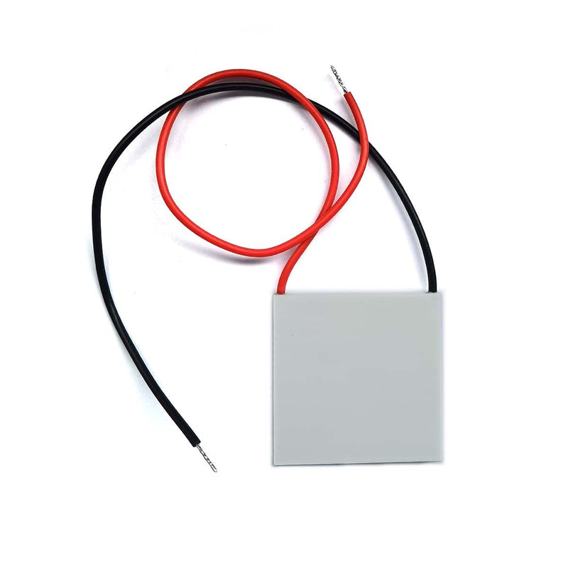 Kiro&Seeu 2pcs TEC1-12706 Heatsink Semiconductor Refrigeration Tablets 5.8A 12 Volt 60W Watt Thermoelectric Cooler Cooling Peltier Plate Module 40x40MM