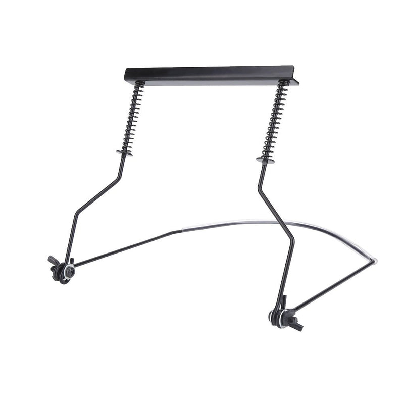 Dilwe Harmonica Neck Holder, Metal Adjustable 10 Hole Harmonica Harp Holder Neck Stand Rack Mount