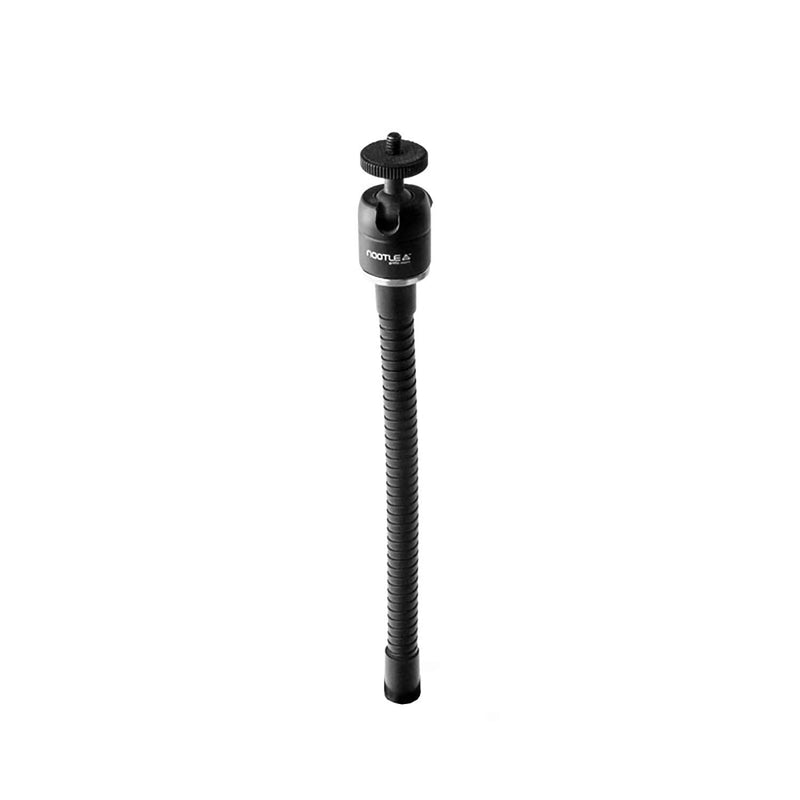 [AUSTRALIA] - Grifiti Nootle 9 Inch Flexible Metal Black Gooseneck Arm Leg Stand 1/4 20 Threaded Male Female for Cameras, Clamps, Phone and Tablet Mounts 