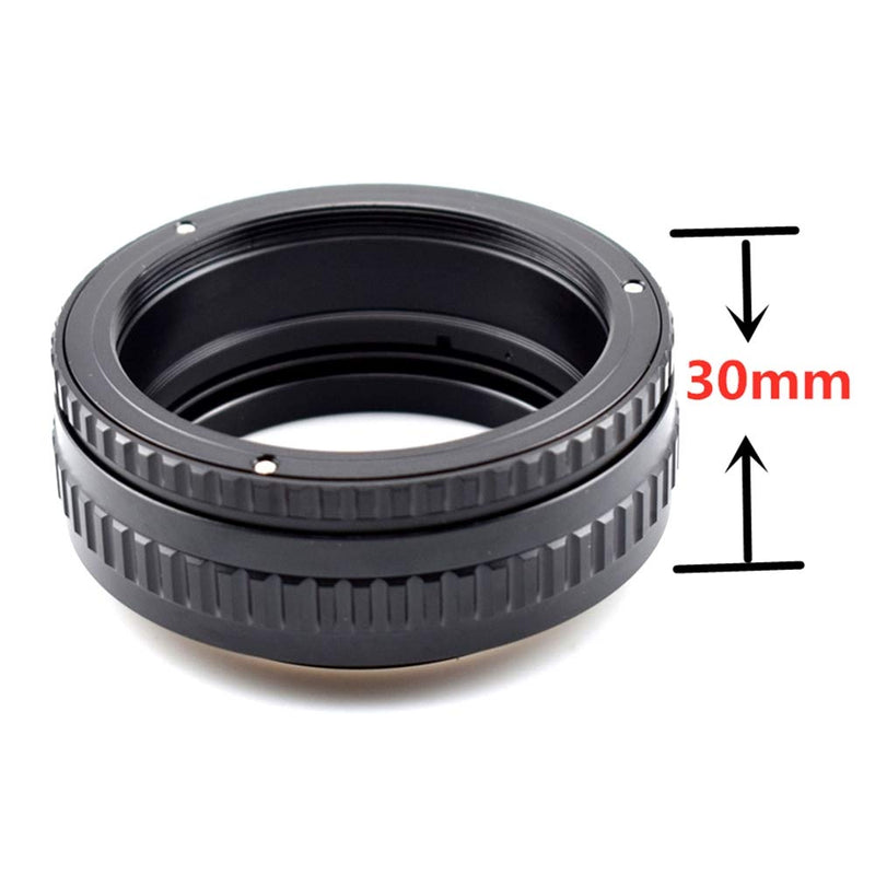 M65 to M65 25-55mm Adjustable Focusing Helicoid Adapter Macro Tube 25mm-55mm M65-M65(25mm-55mm)