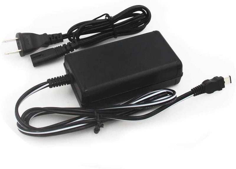 Replacement AC-L100 AC Power Adapter Charger Kit, AC L100 Charger Supply Compatible for Sony AC-L10A AC-L10B AC-L10C AC-L15A/B AC-L100C for Handycam DCR-TRV MVC-FD DSC-S30 DSC-F707 and More Cameras