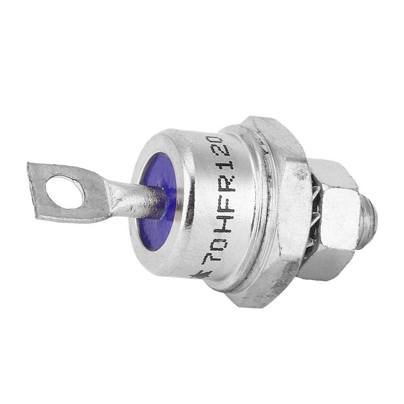 Rectifier Diode 5Pcs 70HFR120 5Pcs 70HF120 Spiral Rectifier Module Forward/Reverse Polarity Rectifier for Charging Batteries and Converter