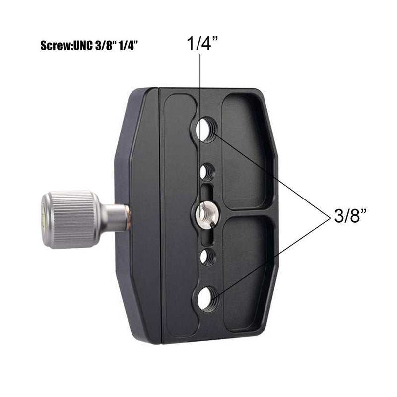 [AUSTRALIA] - Fotoconic CL-90N Quick Release Clamp with arca Swiss clamp Plate Aluminum Alloy for Tripod or Monopod Compatible 