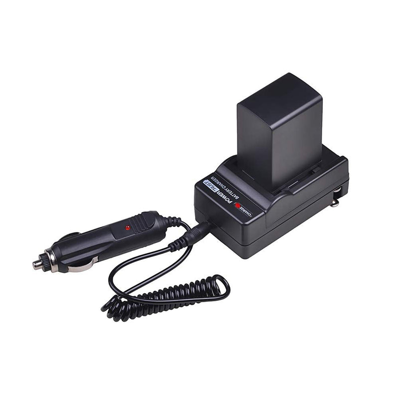PowerTrust BP-828 Battery Pack and Charger for Canon VIXIA HF20, HF21, HF200, HF G10, HF G20, HF M30, HF M31, HF M32, HF M40, HF M41, HF M300, HF M400, HF S10, HF S11, HF S20