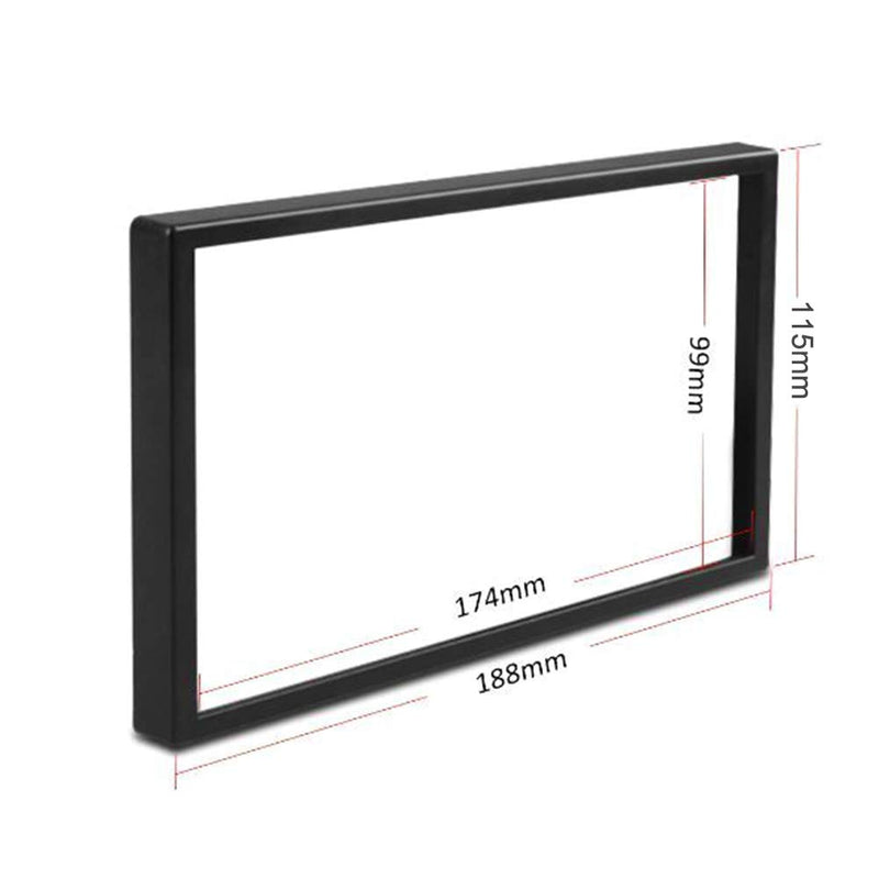 Frame Stereo DVD Car Auto Van sy Install Modification Mounting Cage Radio Panel Universal Replacement Double Din