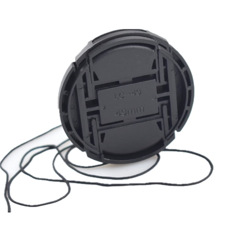 49mm Front Lens Cap (49mm Camera Lens Cap) Compatiable All Brands Ø49mm Camera Lens and Other Lenses with 49mm Filter Thread.