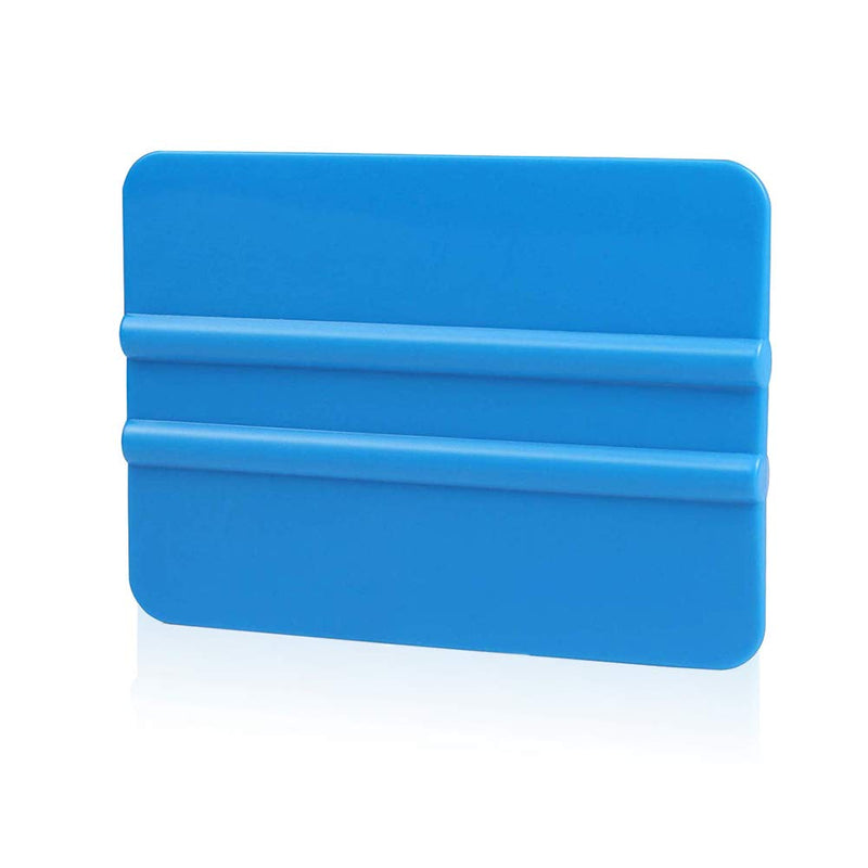 Lependor Blue Hand Applicator Squeegee, Decal Vinyl Wrap Handy Tool for Window Tint,Car Vinyl Wrap,Decal Sticker Wallpaper Installation - 12 Packs