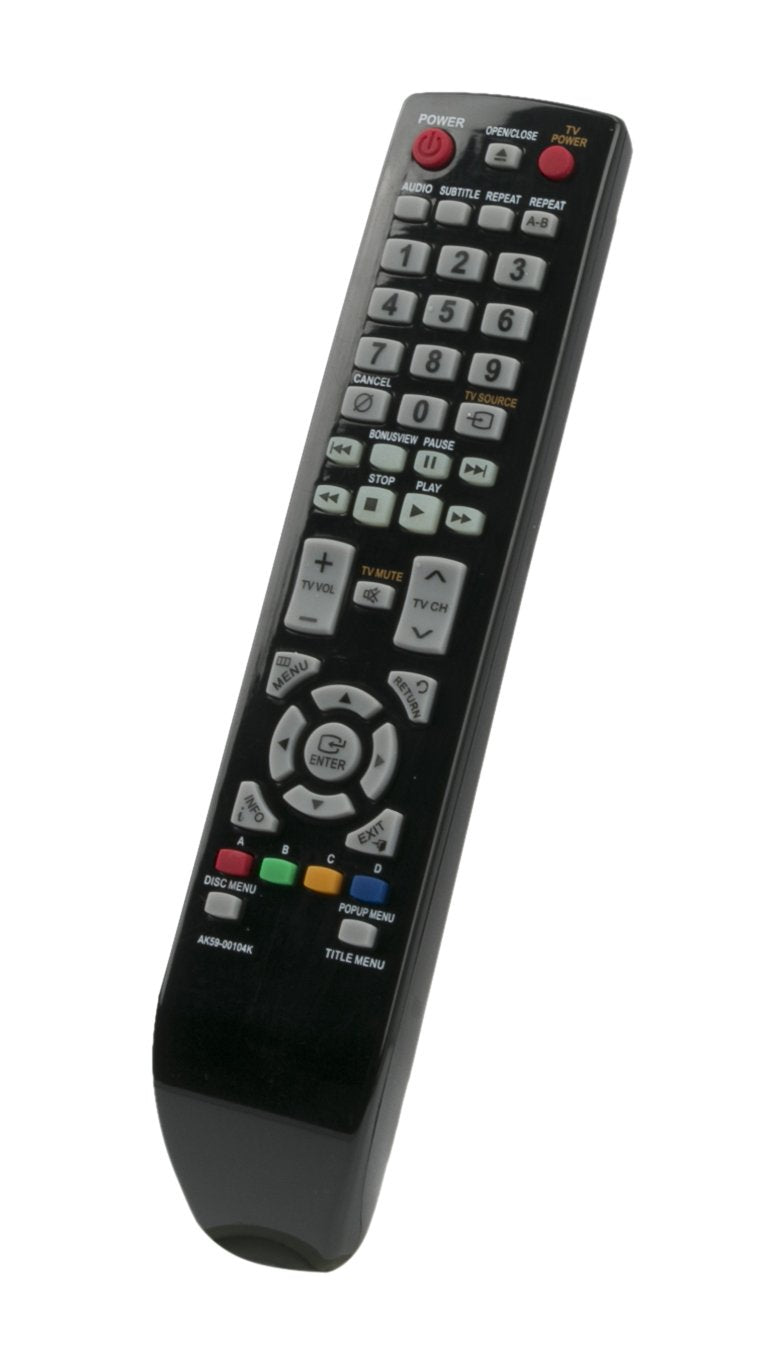 Replace AK59-00104K Remote Control for Samsung BD-P1590 BDP-1590 BDP-1600 BD-P3600 BD-P4600