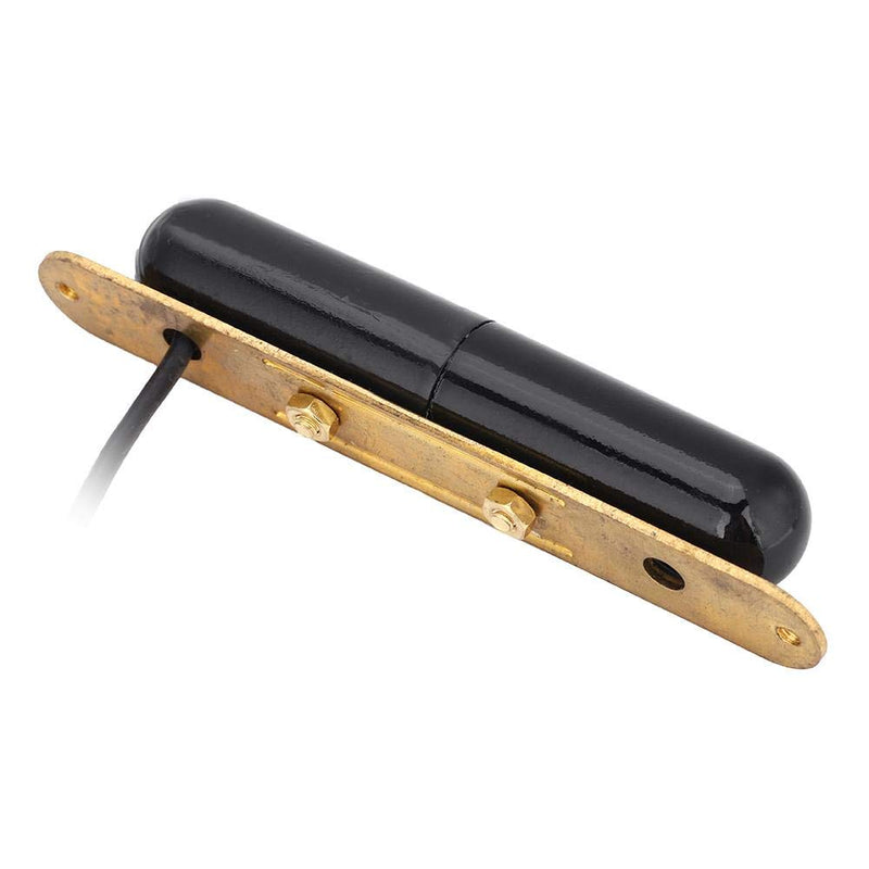 Alomejor Electric Guitar Pickup V Magnet Lipstick Tube Pickups Single Coil Pickup For Electric Guitar Black