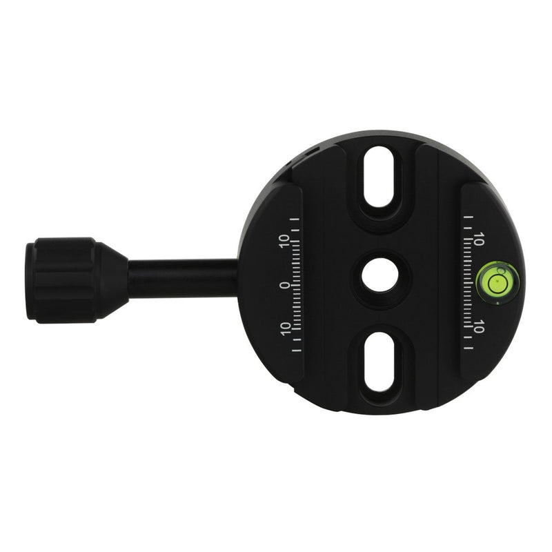 Haoge 64mm Screw Knob Clamp Adapter Mount for Quick Release QR Plate Camera Tripod Ballhead Monopod Ball Head Fit Arca Swiss