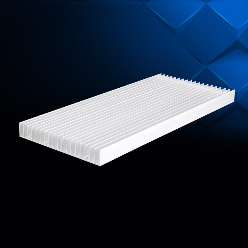 LED Aluminum Heatsink Heat Sink Heat Module Cooling Cooler Light Heat Sink for High Power Led Light 300 × 140 × 20MM