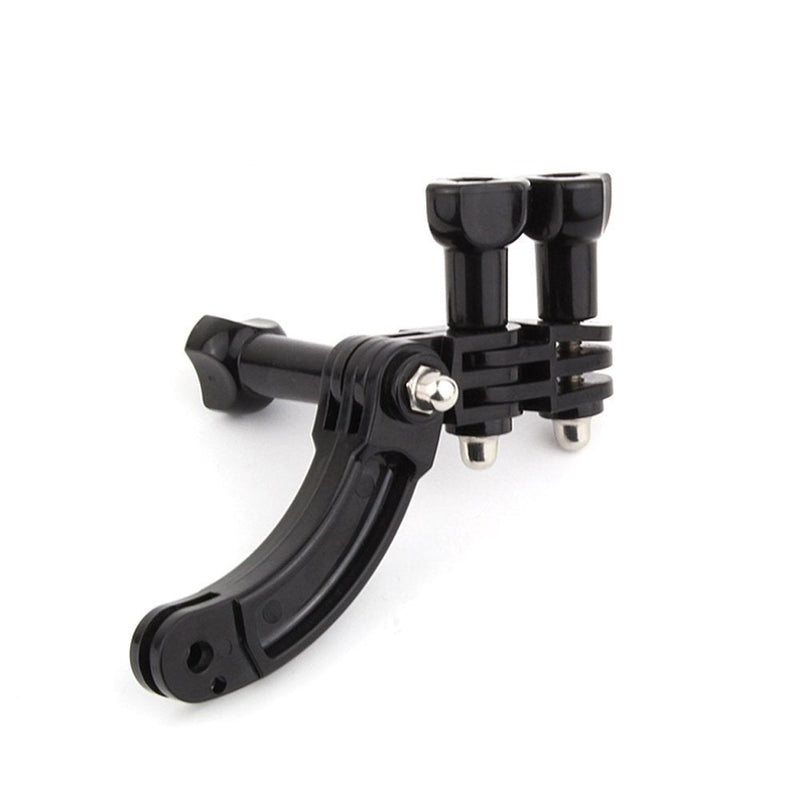 SOONSUN Curved Extension Arm Mount + 90 Degree Rotary Connector Chain for GoPro Hero 9, 8, 7, 6, 5, Session, 4, 3+, 3, 2, 1 Cameras