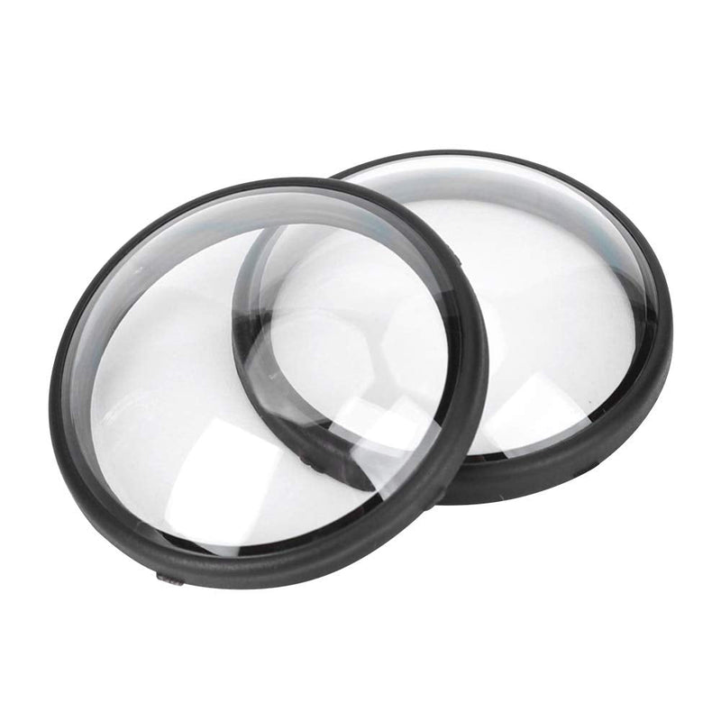 Senyar Lens Cover, 2PCS Metal Optical Glass Sports Camera Lens Case Anti-Scratch Cap Protector Accessories for Max Camera