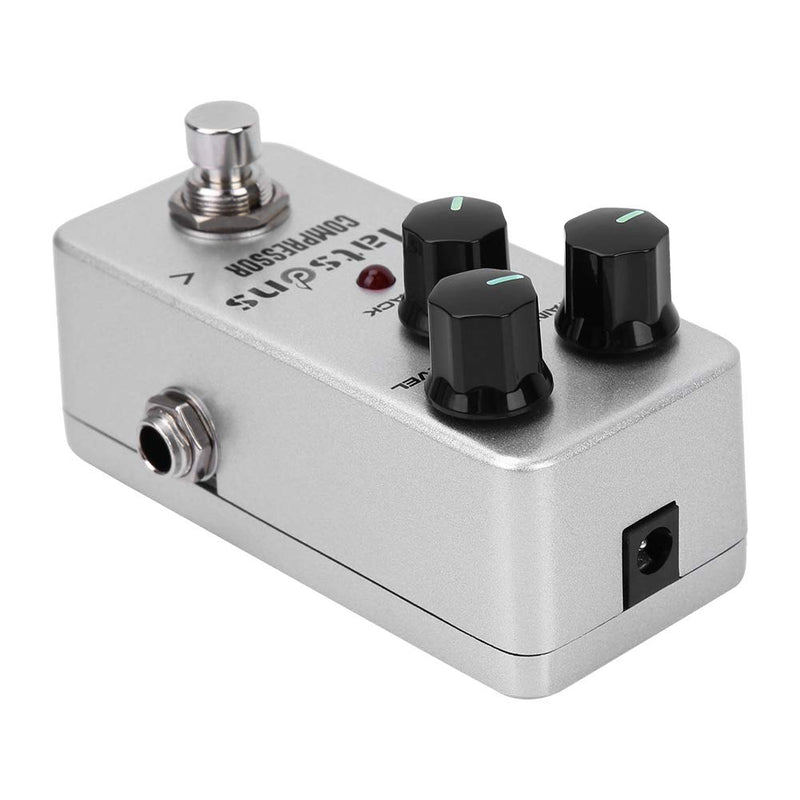 Bnineteenteam Pure Analog Circuit Guitar Compression Effects Pedal,Compressor Mini Guitar Effect Pedal Instrument Accessory
