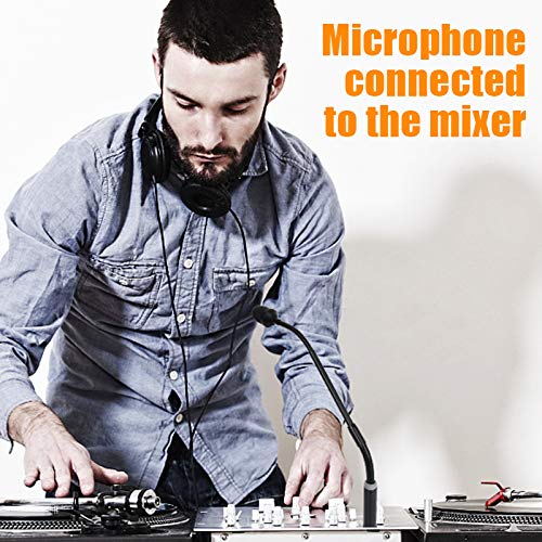 [AUSTRALIA] - Depusheng Professional Dynamic DJ Microphone for Mixer Dedicated Disc Shouting Microphone KTV Bar Gooseneck DJ Mic 