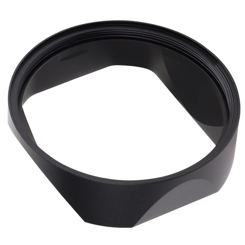 Metal Square Lens Hood for Leica Q2 Q Q-P QP Q Typ116 Digital Camera Accessories Black