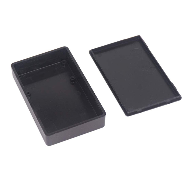 Zulkit Project Boxes ABS Plastic Electrical Project Case Power Junction Box Black 3.62 x 2.28 x 0.91 inch(92 x 58 x 23mm) 3.62'' x 2.28'' x 0.91''