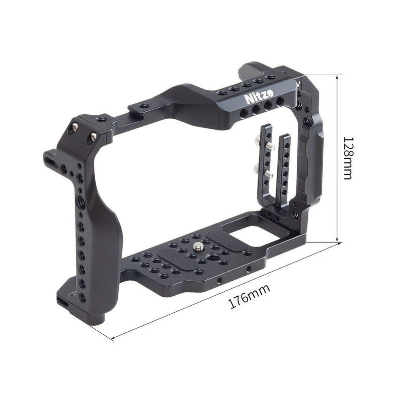 Nitze Camera Cage for Canon 5D4 Camera with HDMI Cable Clamp Camera Video Cage Kit - TP-5D4