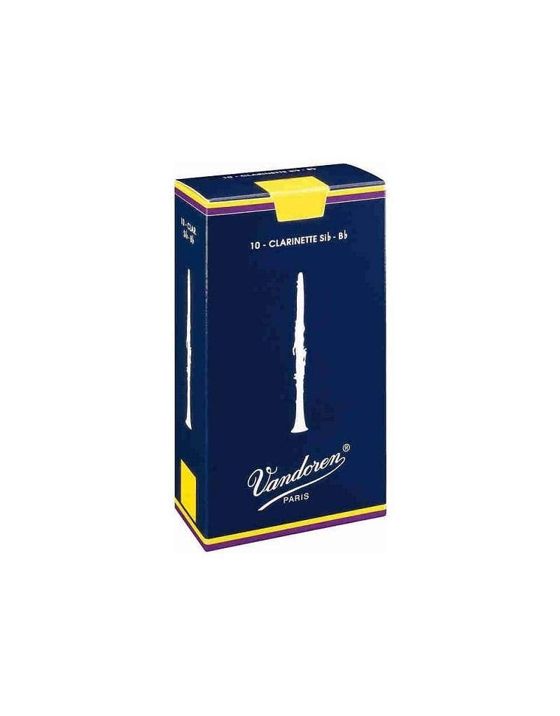 Vandoren Traditional Bb Clarinet Reeds Strength 2 Box of 10