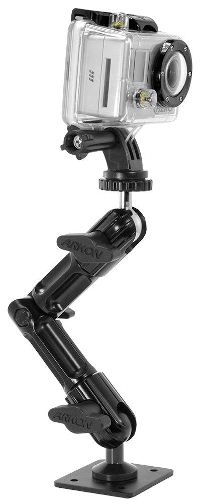 Arkon Heavy Duty Adjustable Wall Mount for GoPro HERO Action Cameras Retail Black