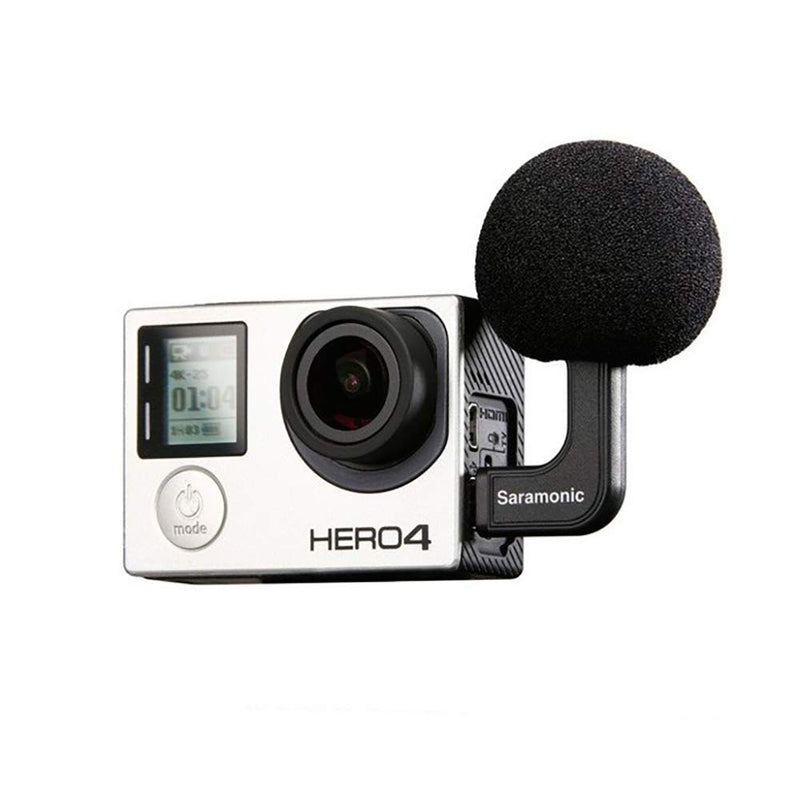 Saramonic G-Mic Microphone for GoPro Cameras Hero4, Hero3+, Hero3 (Black)