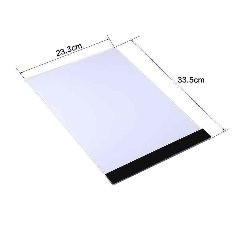 AYNEFY Trace Light Pad, Ultra-Thin A4 Portable Led Light Box Tracer USB Power Cable Artcraft Stencil Table Board for Kids Artists Drawing Sketching