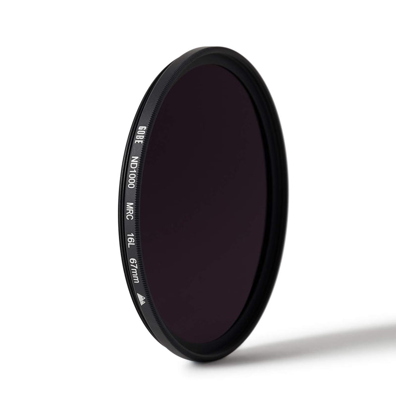 Gobe 67mm ND1000 (10 Stop) ND Lens Filter (2Peak)
