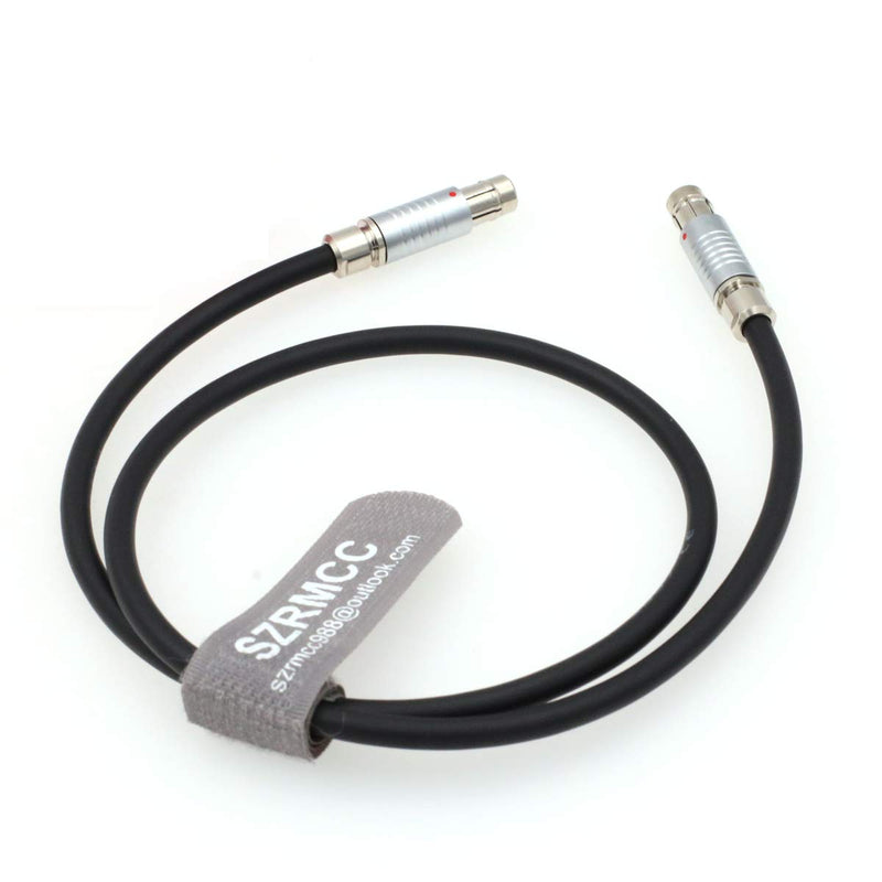 SZRMCC ARRI Alexa or Red DSMC2 Camera RS Fischer 3 Pin Male to Male Power Cable for CineTape Measure Controller