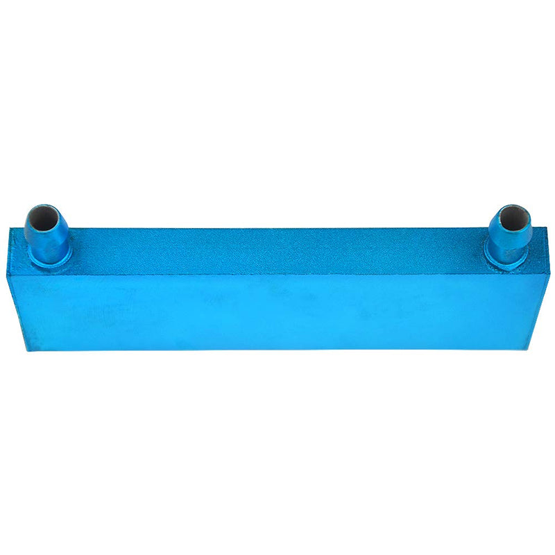 BXQINLENX Aluminum Water Cooling Block for CPU Graphics Radiator Heatsink 40x 120X12mm Blue