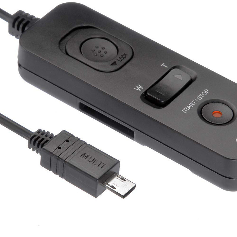 Fotga 39.4Inch Remote Control Shutter Release Cord for Sony A1 A9 A7 A7S A7R II III IV A6100 A6400 A6500 A6600 6300 RX100 VII M7 RX100M6 M4 M5 RX10M3 M4 A77 A99 II FDR-AX700 FX3 ZV-1 as RM-VPR1 RM-VPR1(1M Cable)