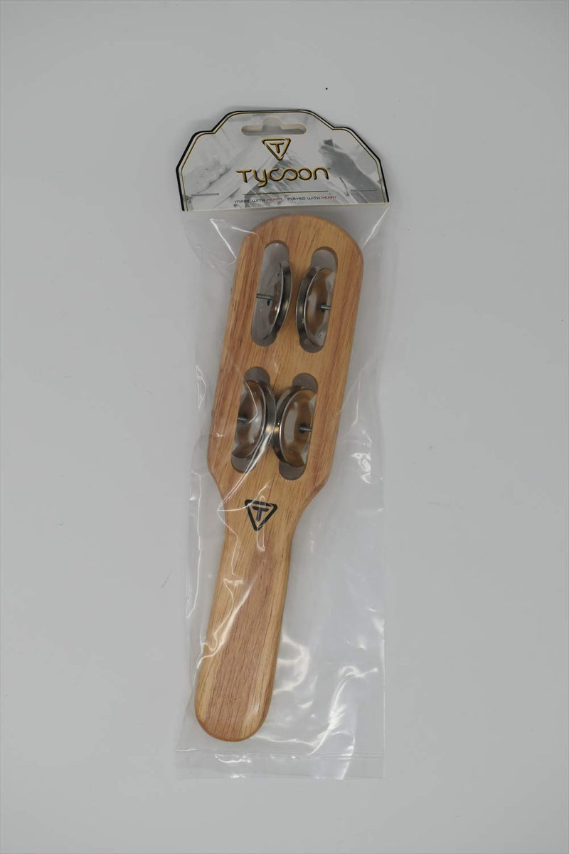 Tycoon Percussion Natural Wooden Jingle Stick