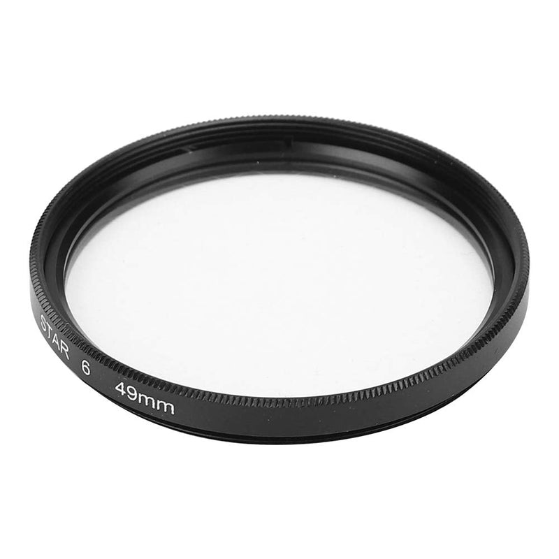 [AUSTRALIA] - Star Filter, 49mm Circular Star Filter Camera Lens Filter, Waterproof Night Scenes Shooting Filter for Canon SLR Cameras 