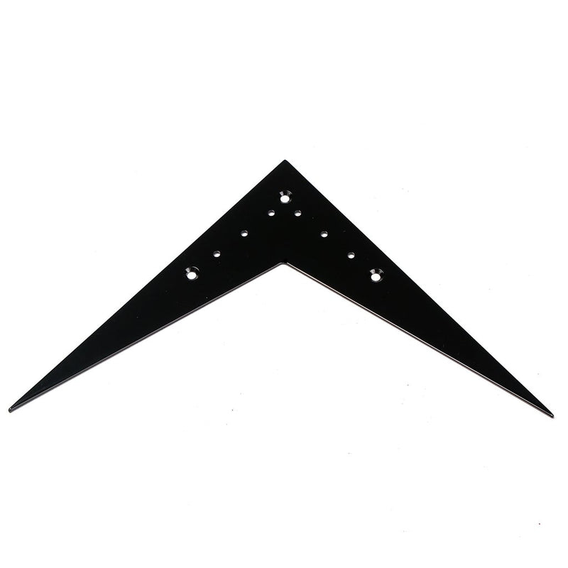 [AUSTRALIA] - Alnicov Large 6-String Flying V-Style Guitar Bridge Tailpiece Compatible For Flying V Guitar Parts Accessories (Black) 