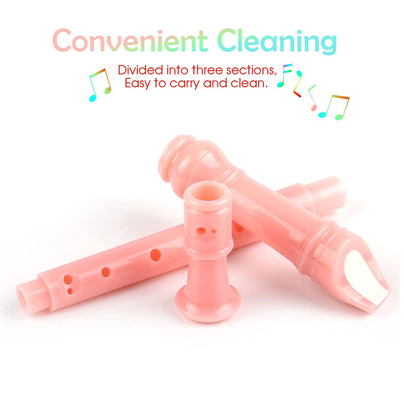 Mr.Power Soprano Recorder (Pink) Pink